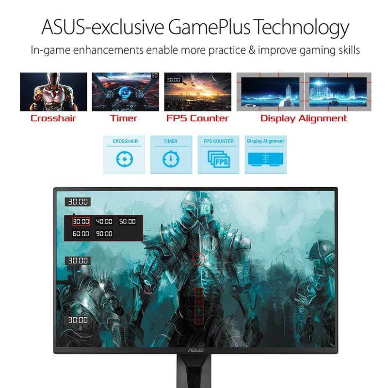 Jual Asus Vg258qr Gaming Monitor 24 5 Inch Full Hd 0 5ms 165hz G Sync Compatible Adaptive Sync Online Desember 2020 Blibli