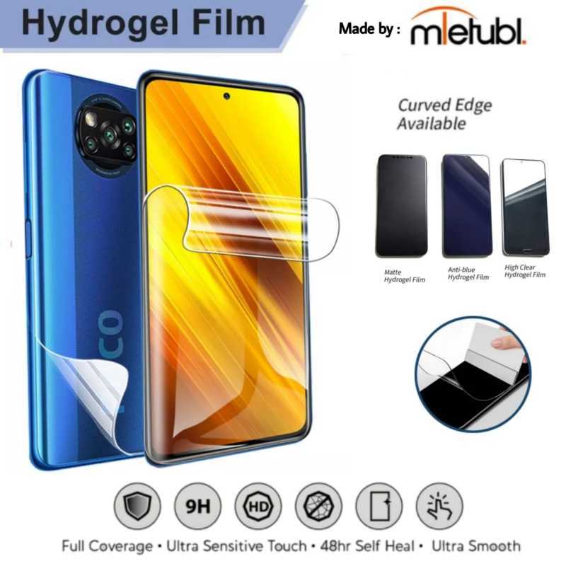 Tempered Glass Poco X3 Back Screen Protector 3-in-1 9D Ceramic