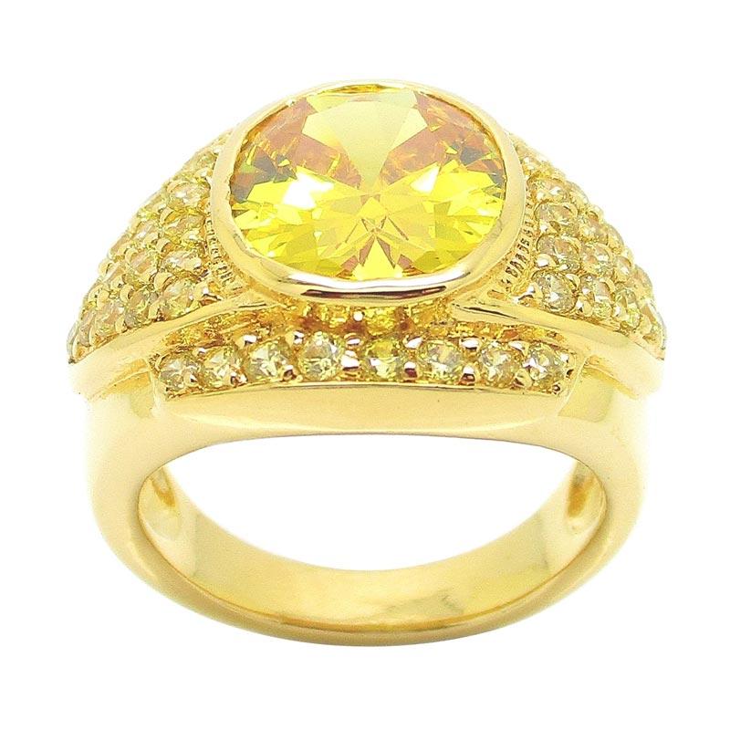Jual Tangems Code 6255 Yellow Sapphire Men Ring Gold Online Januari 2021 Blibli