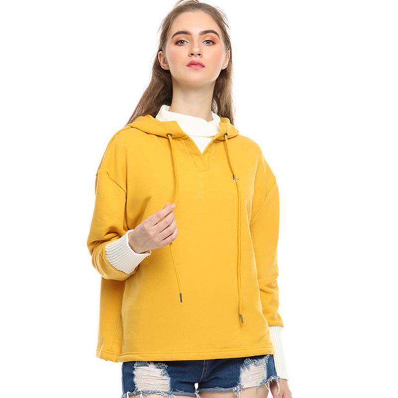 Jual Hush Puppies LH17246YL Lux Hoodies Wanita - Yellow - L - di Seller Hush Puppies Ladies Apparel Official Store - Kota Tangerang, Banten | Blibli