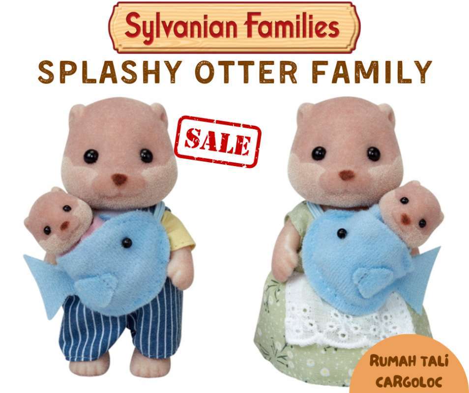 Splashy hotsell otter family