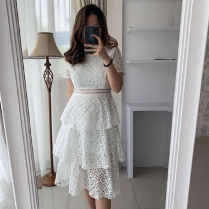 Korean lace dress store