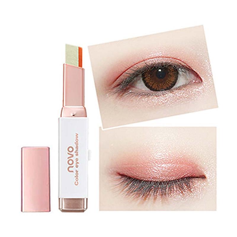 Jual Eds Professional Double Color Gradient Velvet Stick Waterproof Shimmer Metallic Eye Shadow Online Desember 2020 Blibli