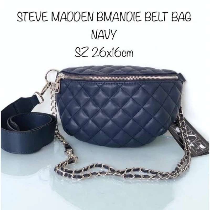 Jual TAS WANITA STEVE MADDEN BMANDIE NAVY ORIGINAL di Seller