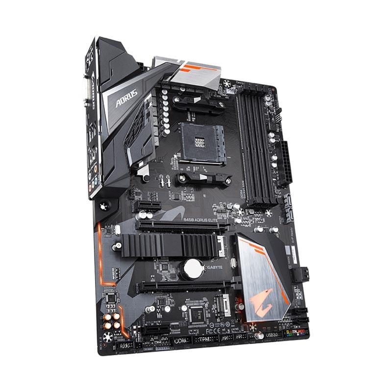 Jual Gigabyte B450 Aorus Elite Motherboard Am4 Amd B450 Ddr4 Usb 3 1 Sata 3 Online Agustus 2020 Blibli Com