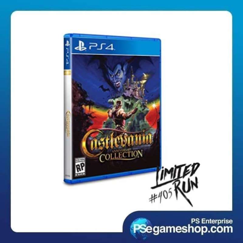 Promo Ps4 Limited Run #405 Castlevania Anniversary Collection