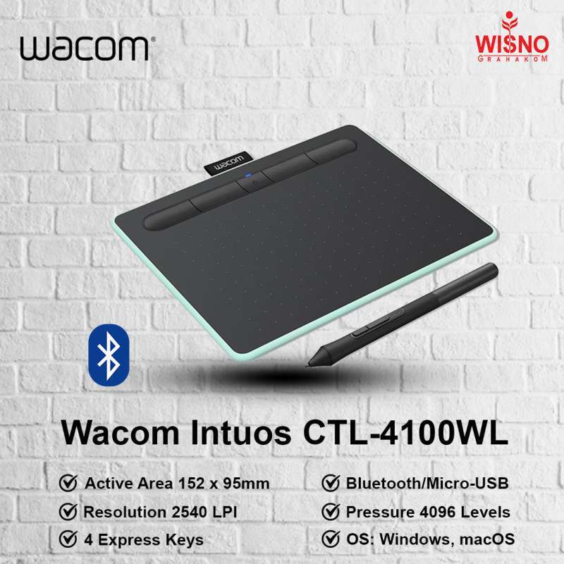 Promo Wacom Intuos Ctl 4100 Wl Diskon 15% Di Seller Wisno Grahakom