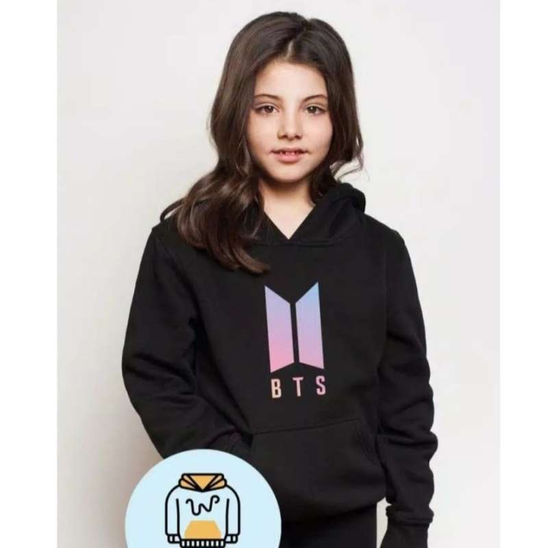 Promo Hoodie Sweater BTS Wanita Jungkook Jimin Jhope V Jin Suga