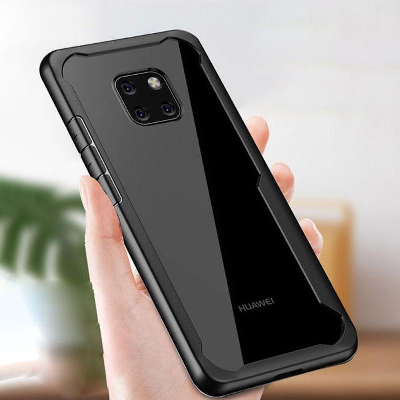 case huawei mate 20 pro ipaky armor transparent tough clear hard