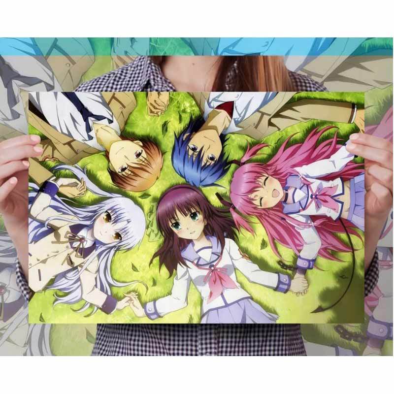 Jual Oem Angel Beats Action Figure Poster Anime A3 Online