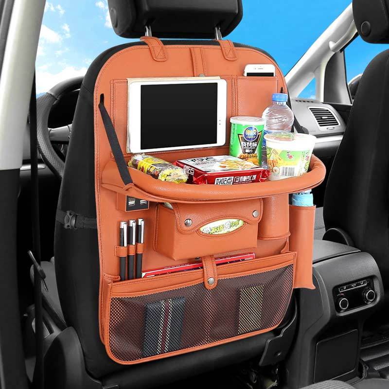 Jual Eds Multifunctional 4 Usb Ports Car Chairs Storage Bag With