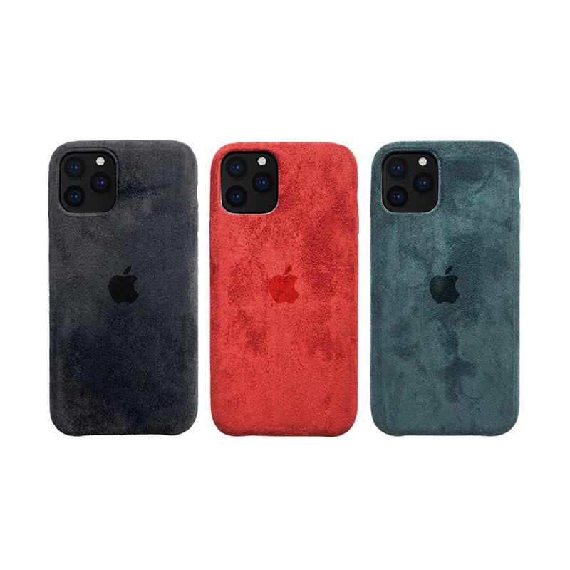 Jual Oem Suede Leather Hardcase Casing With Apple Logo For Iphone X Xs Xr Xs Max Online Agustus 2020 Blibli Com