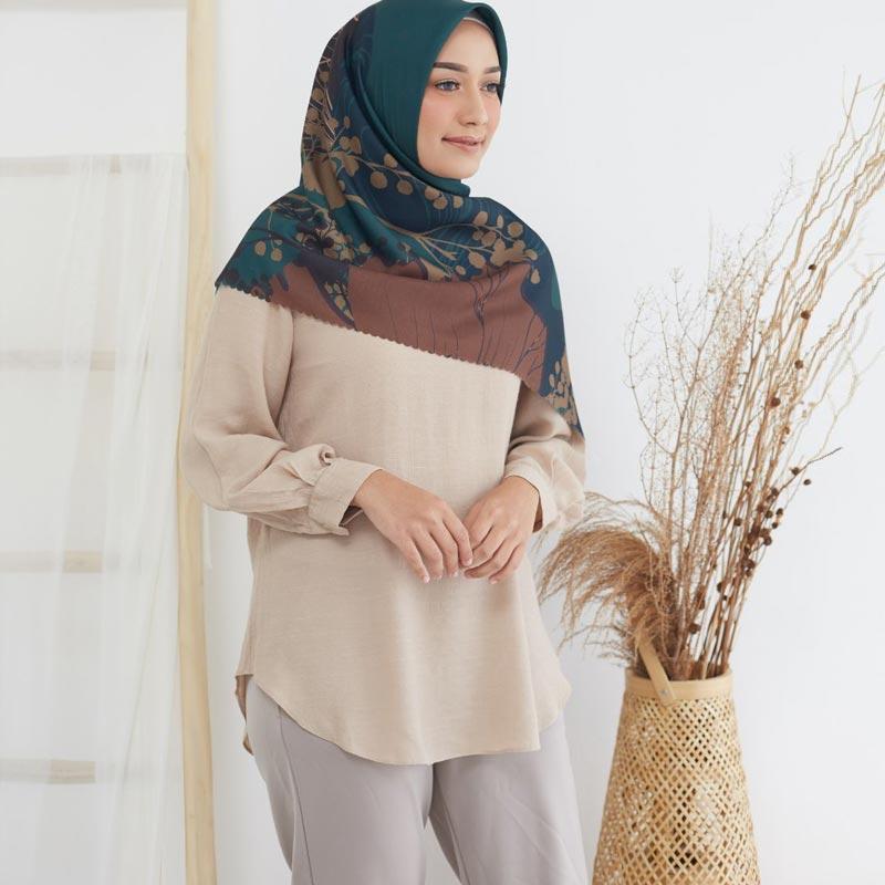 Jual The Novella Scarf Quattro Darinka Murah Februari 2020