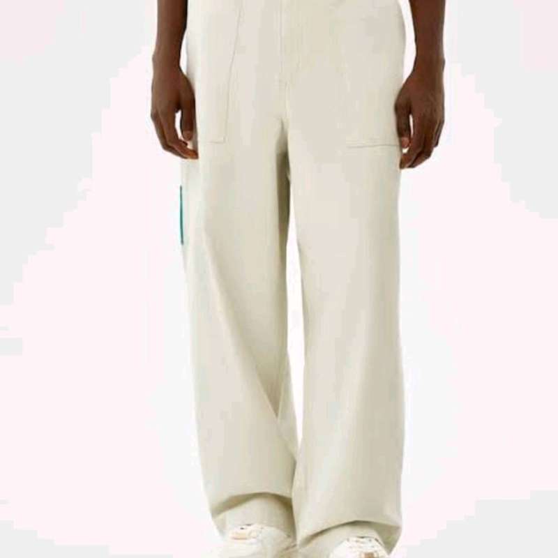 Promo Celana Panjang Pria Bershka Extra Wide Knvs Original Big