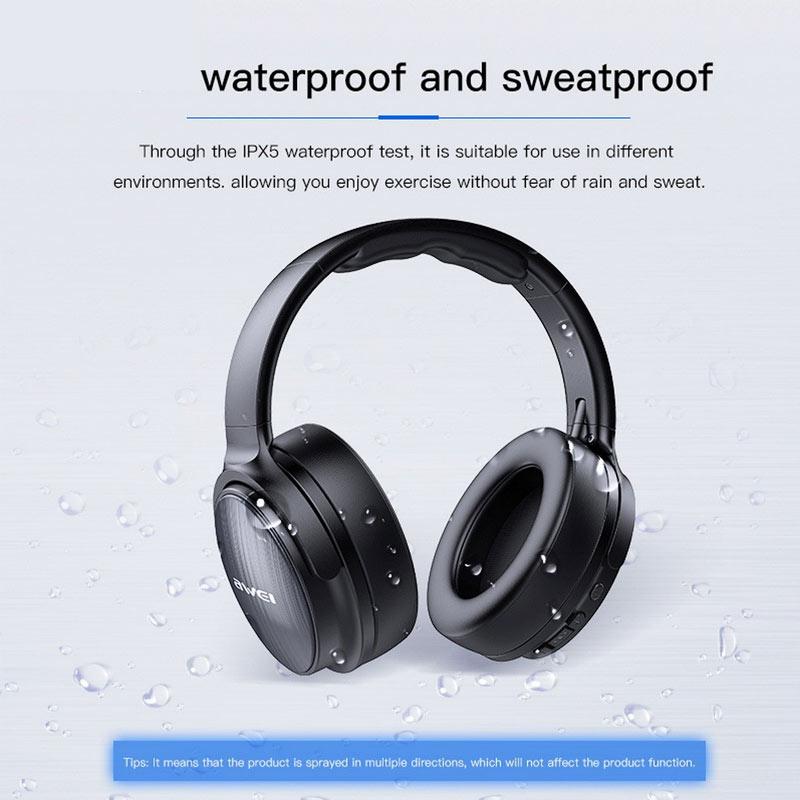 Jual Awei A780bl Gaming Stereo Deep Bass Bluetooth Wireless Headphones With Mic V5 0 Online Februari 2021 Blibli