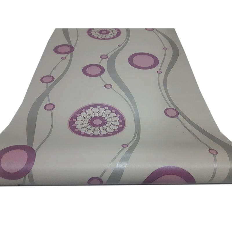 Jual Oem Wallpaper Dinding Motif Polkadot Pink Gelombang Wallpaper Dinding 10mx45cm Terbaru Juni 2021 Blibli