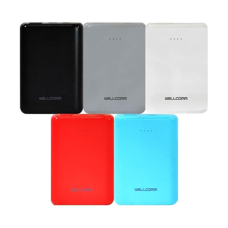 Jual Wellcomm AS-100 Compact Powerbank [10000 mAh] - MERAH di ...