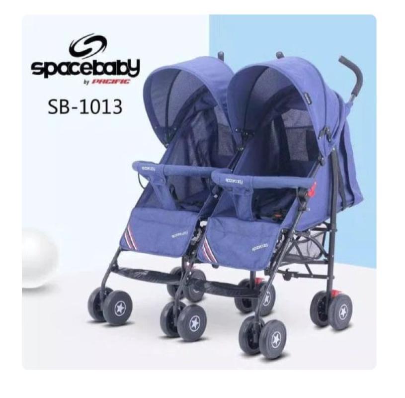 Space Baby Stroller Twin SB1013 Kereta Dorong Bayi Kembar