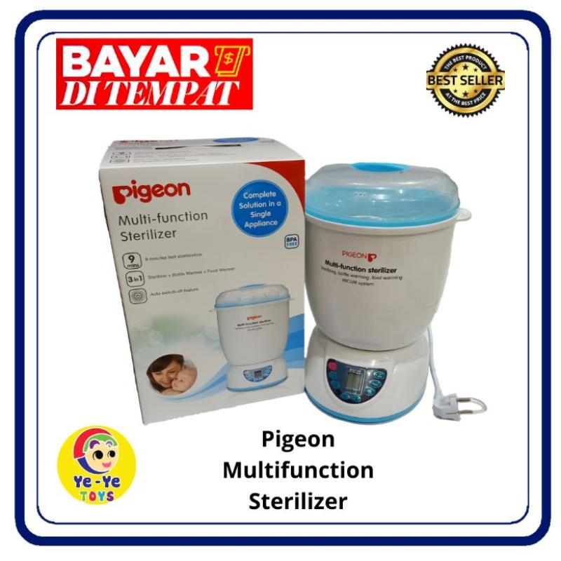 Sterilizer pigeon outlet
