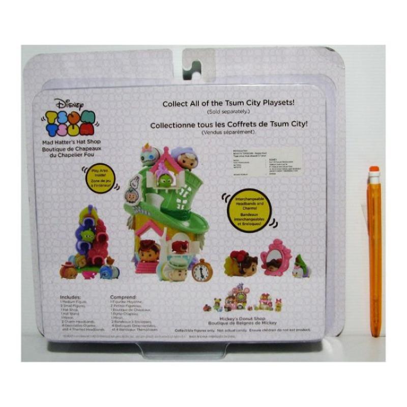 Jual Jakks Disney Tsum Tsum City Mad Hatter s Hat Shop Playset