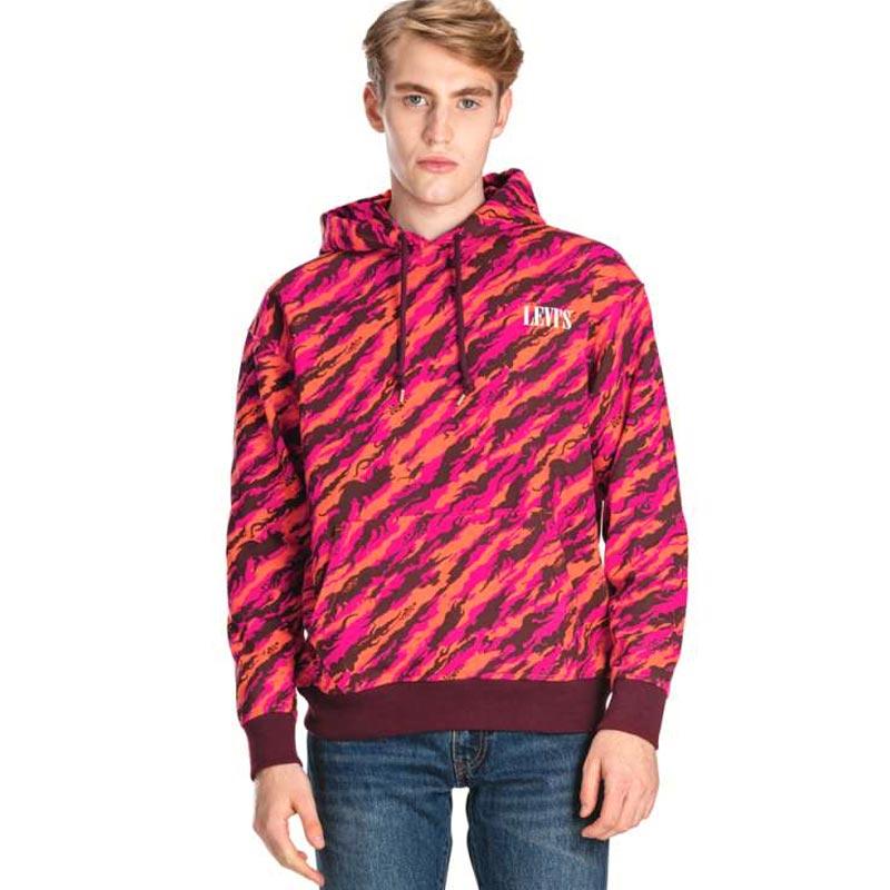 Levi's red camo hoodie hotsell