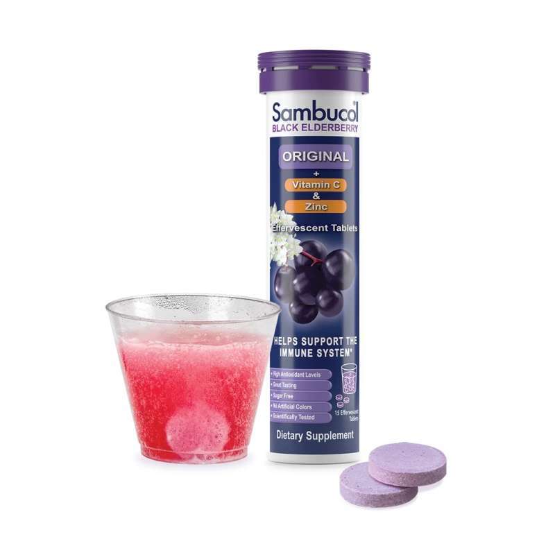 Jual Sambucol Black Elderberry Multivitamin 15 Effervescent Tablets Online November 2020 Blibli