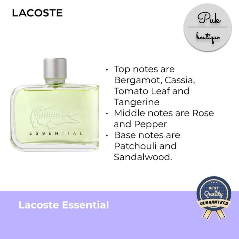 Jual Parfum Lacoste Essential Men Original EDT 125ml di Seller Puk