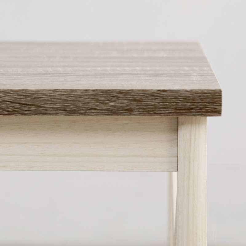 dekoruma faye scandinavian coffee table meja ruang tamu minimalis putih