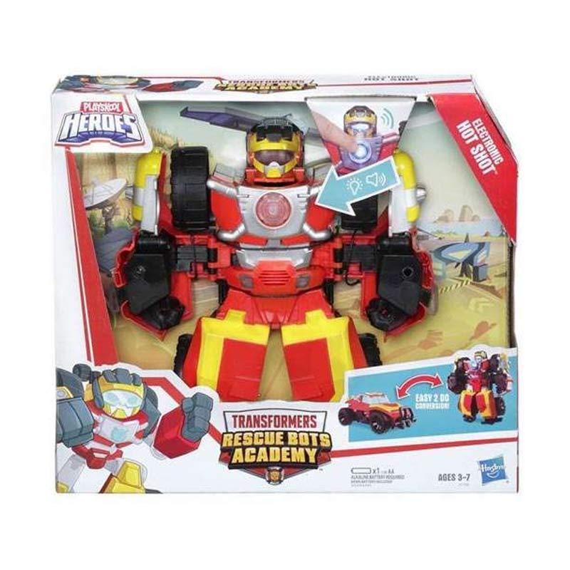 playskool pcee1988 licensed transformers rescue bots academy electronic hot shot