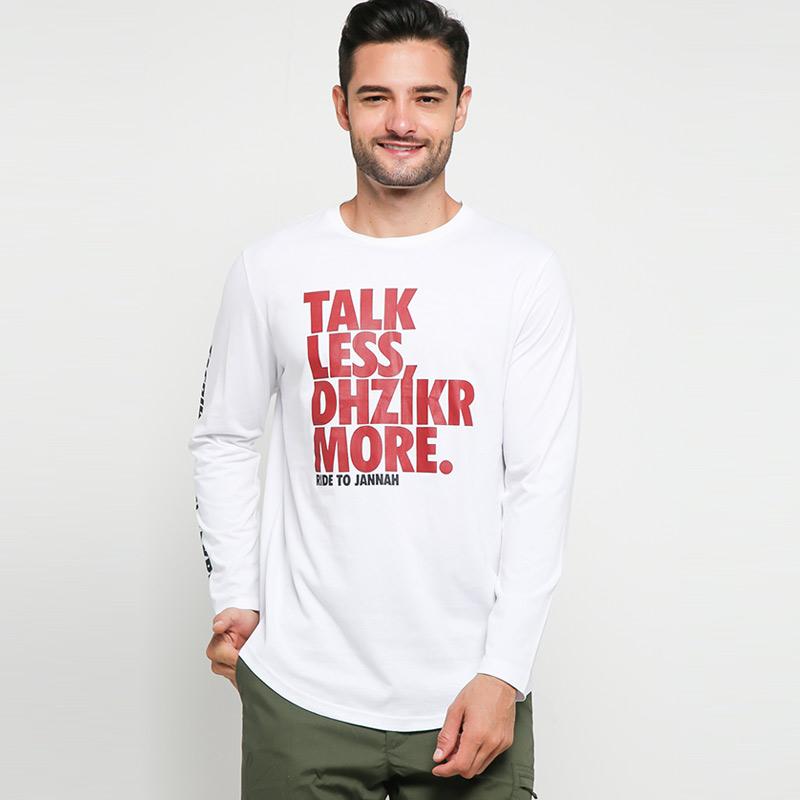 Jual Ride To Jannah Men Long T Shirt 110420pt White Online November 2020 Blibli Com