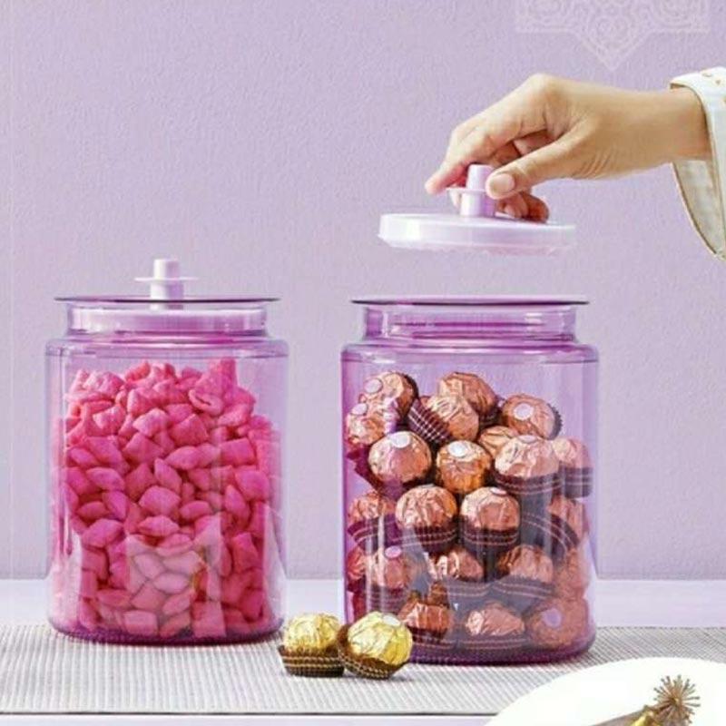 Jual Tupperware Counterpart Wadah Camilan Kue Kering 2 Pcs 2 4 L Online September 2020 Blibli Com