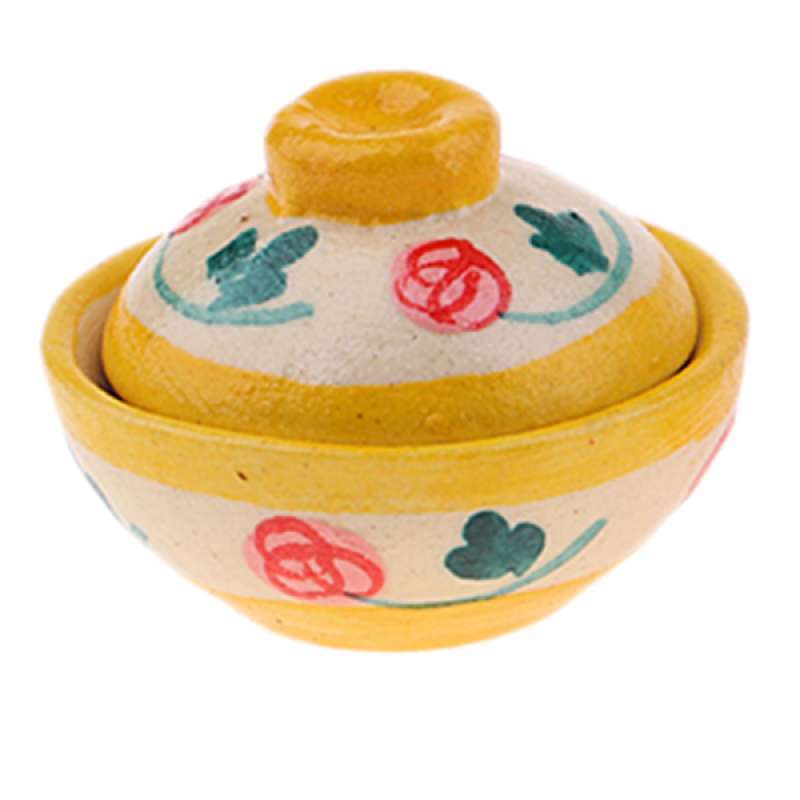 Jual Oem Dollhouse Miniature Porcelain Clay Pot Bowl Cookware Decor 1 12 Online November 2020 Blibli Com