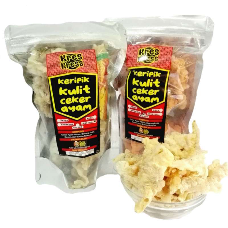 Keripik Kulit Ceker Ayam Tanpa Tepung 50 Gr Ochi Snack Original Keto Friendly Tanpa Tulang Terbaru Agustus 2021 Harga Murah Kualitas Terjamin Blibli
