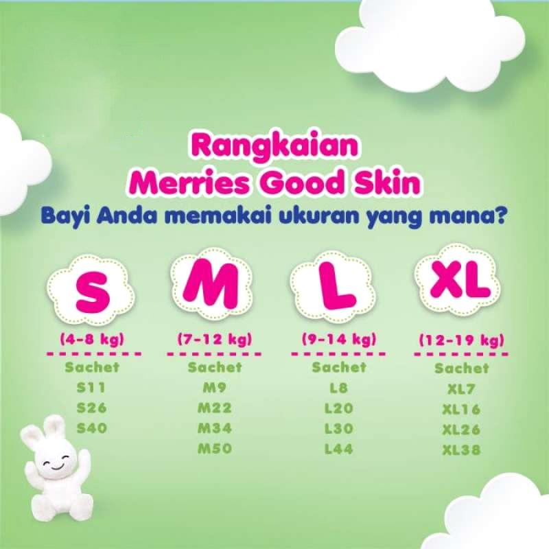 merries pampers xl