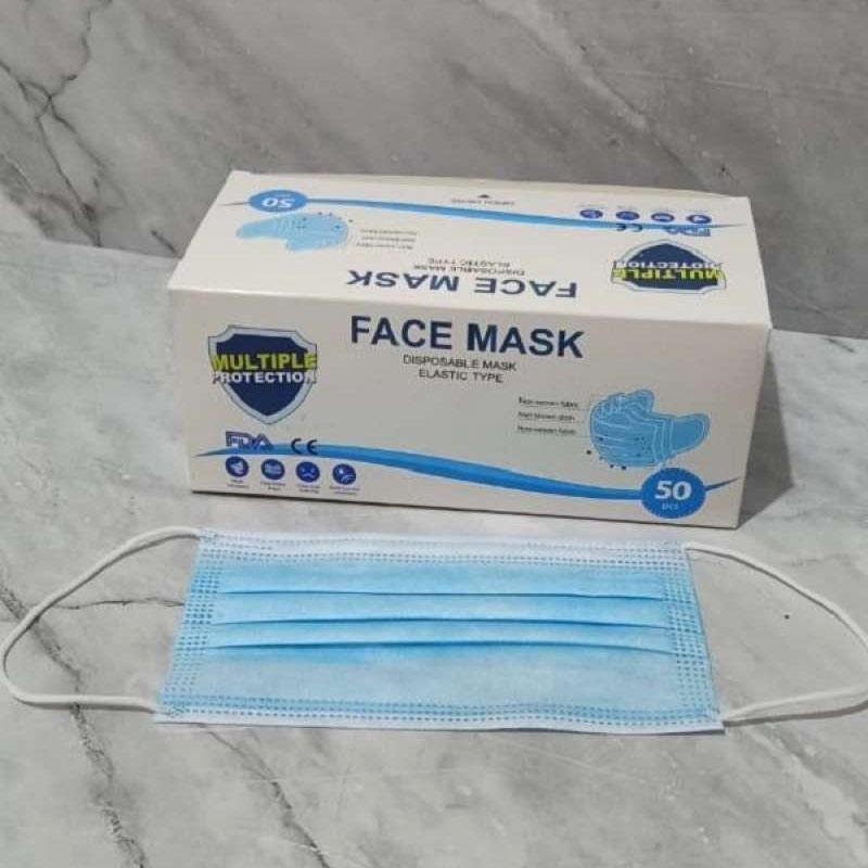 Jual Face Mask Masker 3 Ply Online November 2020 Blibli