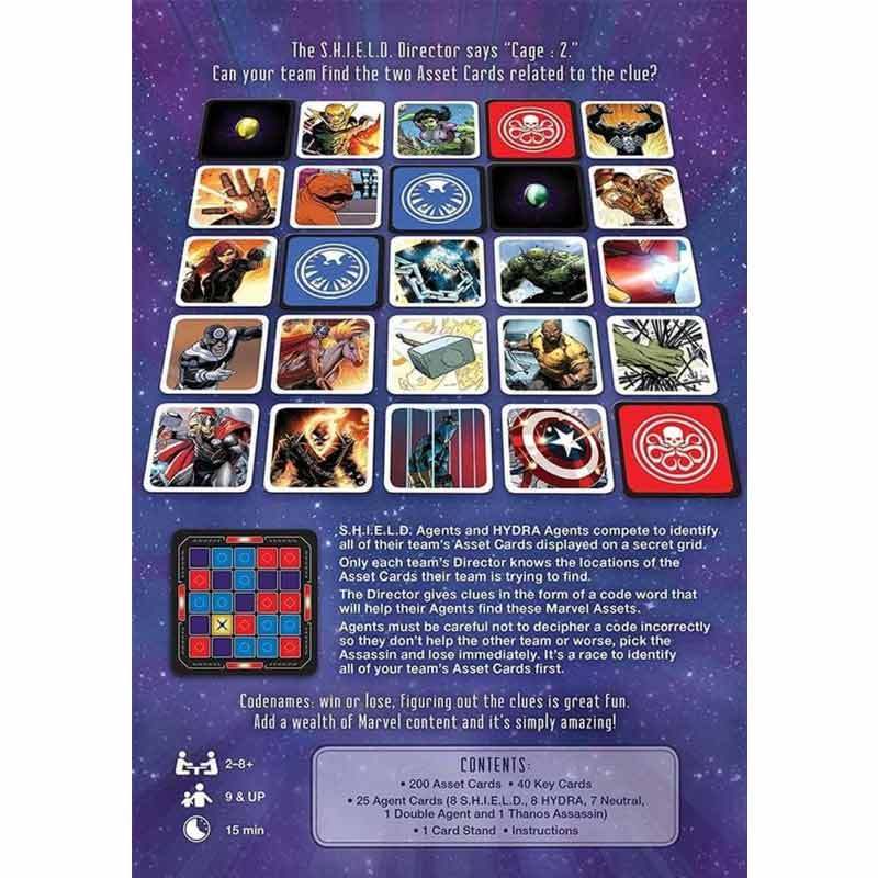 Jual Marvel Codenames Marvel Board Game Online Desember 2020 Blibli