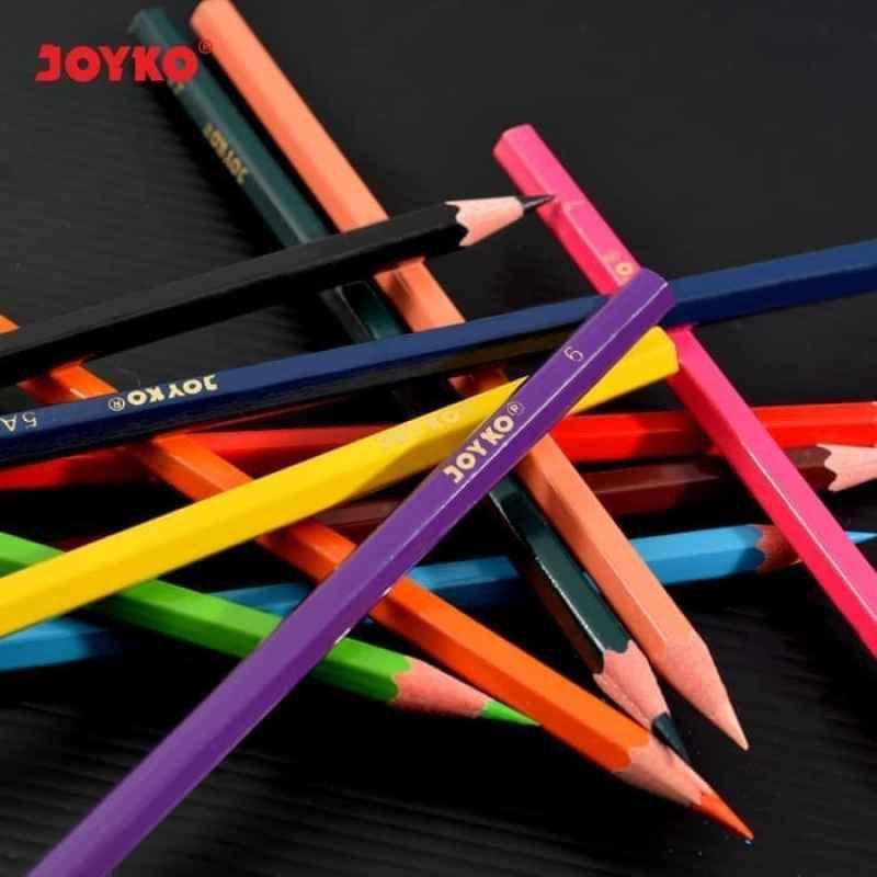 Jual Joyko Cp 12pb Pensil Warna 12 Warna Online Mei 2021 Blibli