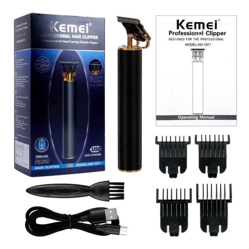 Jual Kemei Hair Clipper 1971 Pro Cordless Trimmer Alat Cukur Rambut Km 1971 Online Oktober 2020 Blibli Com