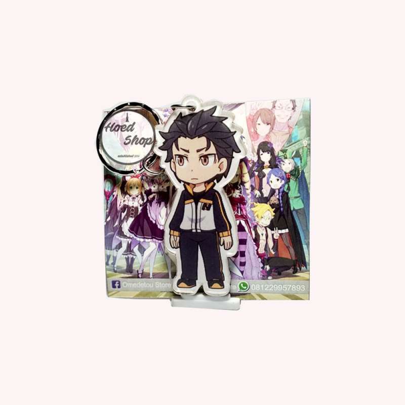 Jual Gantungan Kunci Anime Re Zero Subaru Online Oktober 2020 Blibli Com