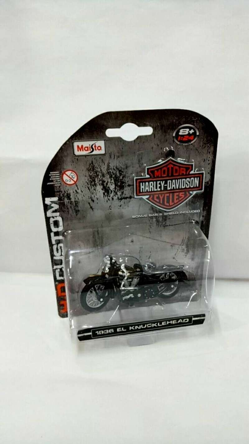 Jual Maisto Harley Davidson 1936 El Knucklehead 1 24 Terbaru Oktober 2021 Harga Murah Kualitas Terjamin Blibli
