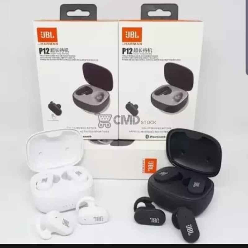 Promo AIRPODS EARBUDS JBL P12 TWS HEADSET BLUETOOTH WIRELESS EARPHONE P-12  di Seller MakmurJaya - Kota Jakarta Barat, DKI Jakarta | Blibli