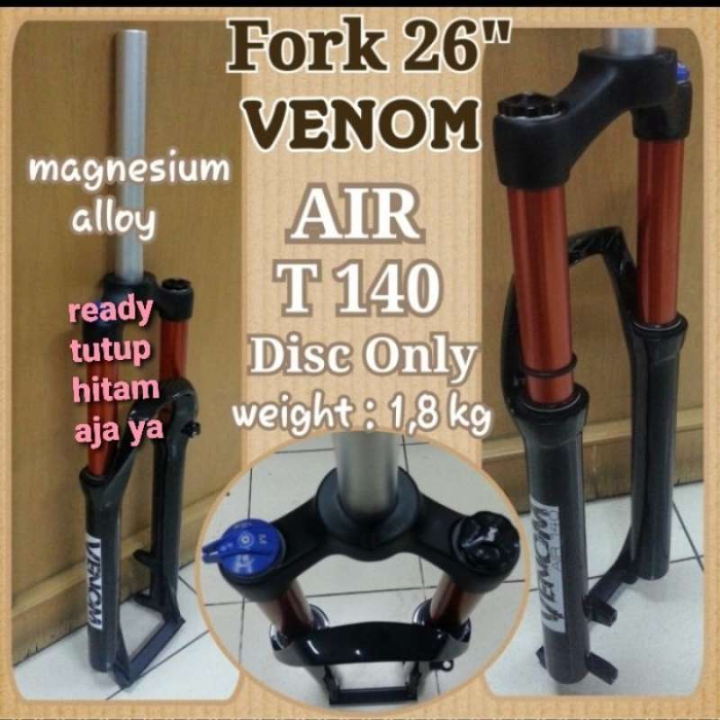 Venom clearance mtb fork