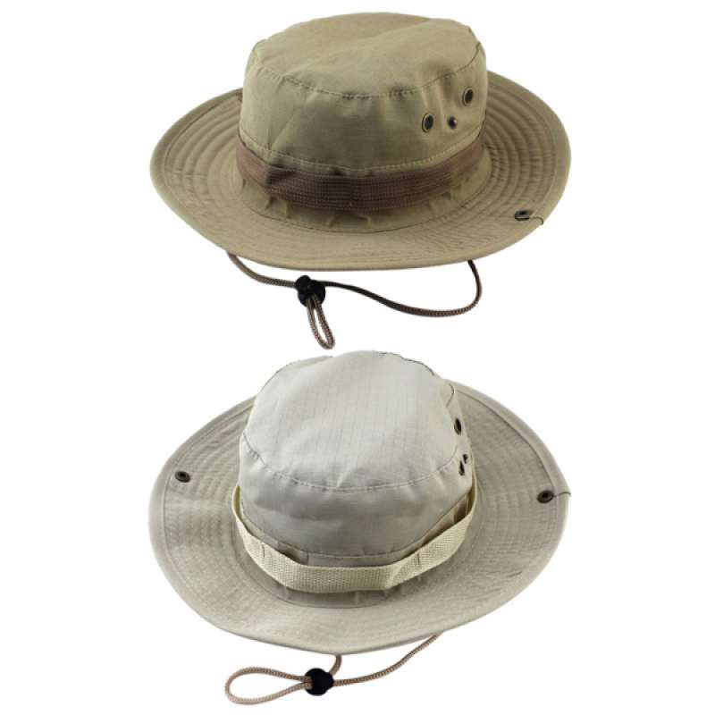 Promo 2pc Mens Bucket Sun Hat Boonie 