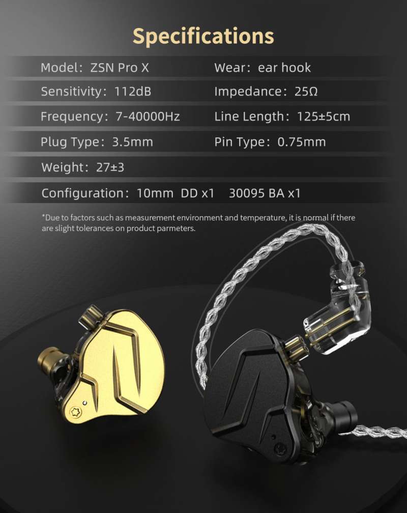 Promo Knowledge Zenith KZ ZSN Pro X 