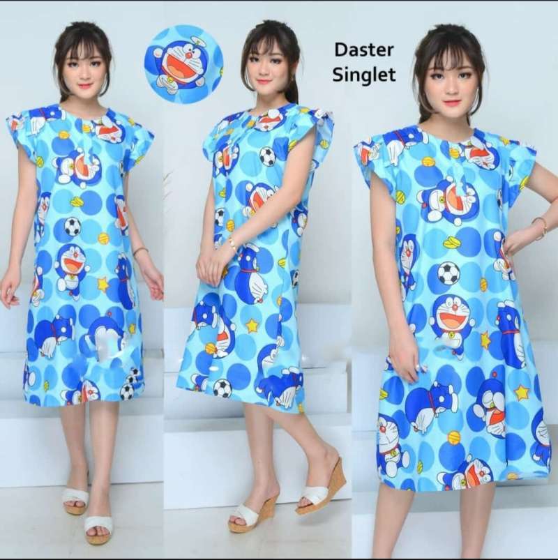 Jual Daster Singlet Baju Tidur Piama Karakter Dewasa Cewek Keropi Cat Kucing Doraemon Bee Lebah Online Oktober 2020 Blibli Com