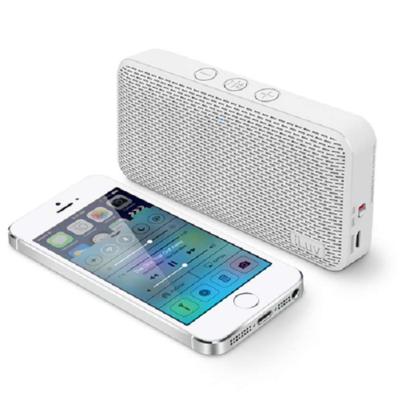 Jual Iluv Aud Mini Slim Pocket Sized Portable Bluetooth Speaker For Smartphones And Tablets Online Februari 2021 Blibli
