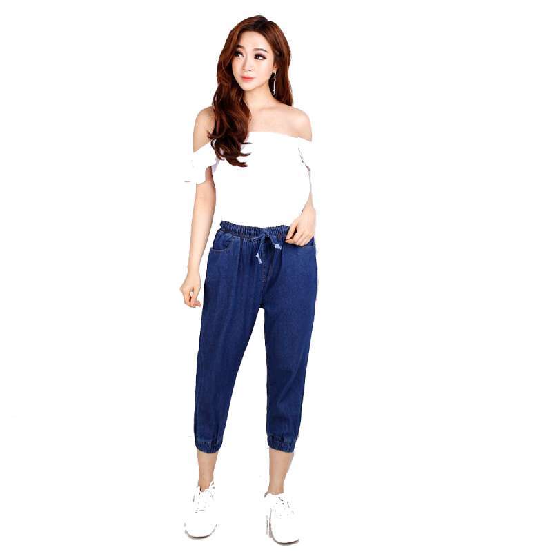 Jual Celana Impor 7 8 Joger Wanita Jogger Jeans Wanita Celana Pinggang Karet All Size Online Maret 2021 Blibli Jangan tergiur harga murahan yaa.! celana impor 7 8 joger wanita jogger jeans wanita celana pinggang karet all size