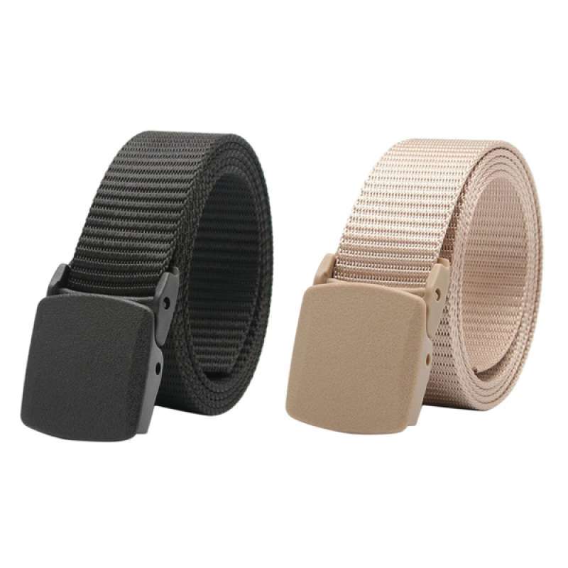 Promo 2x Tactical Nylon Webbing Belt 