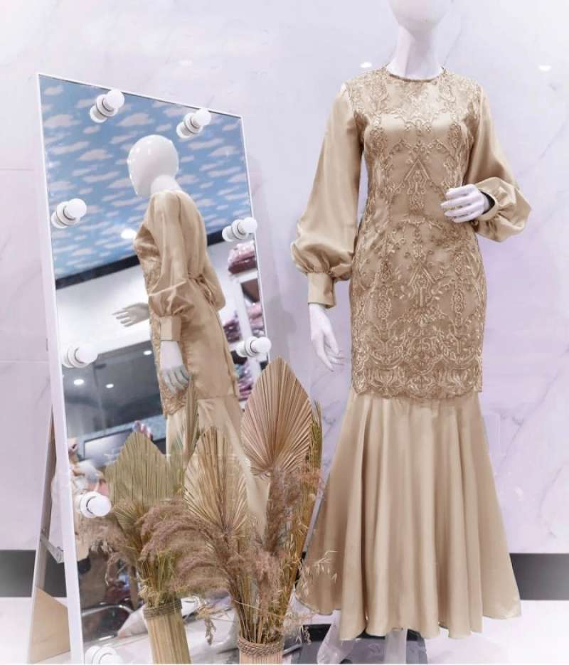 Baju dress mermaid sales