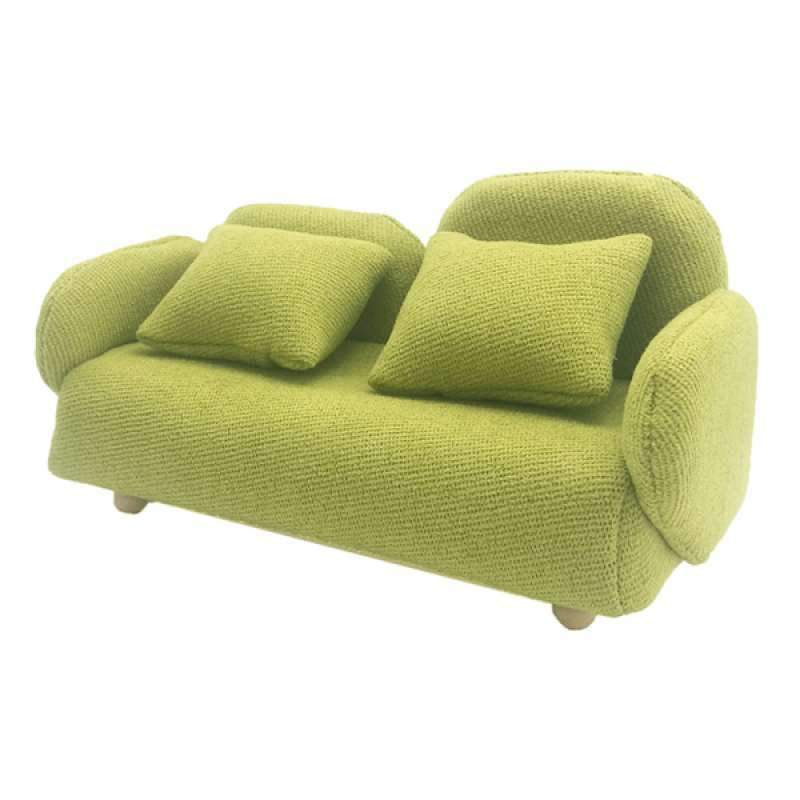 1 12 dollhouse miniature furniture mini sofa love seat couch model decor